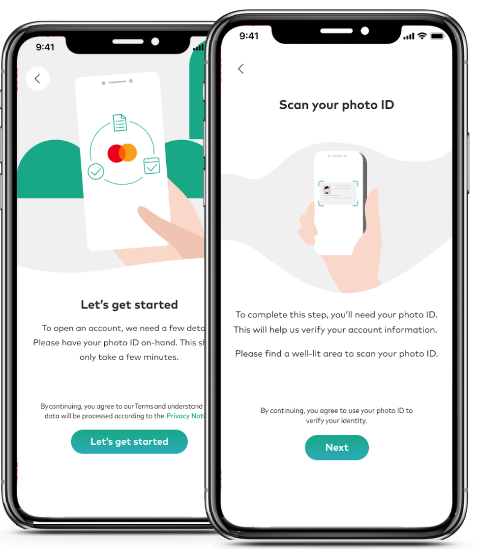 Tablet app screenshots